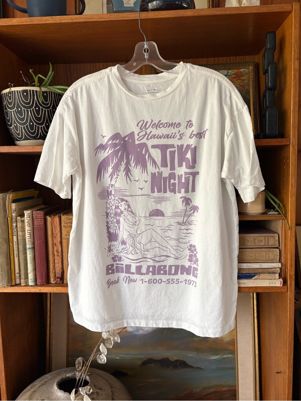 Billabong Graphic Tiki T-Shirt S